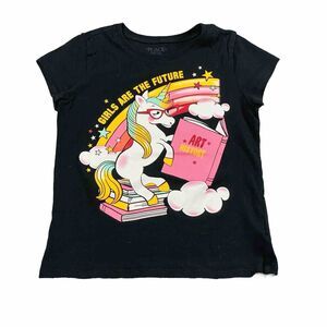 Place Girls T-shirt Size M  Graphic Print (SET OF 4)